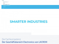 lacroix-electronics.de Webseite Vorschau