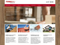 tomabau.de Webseite Vorschau