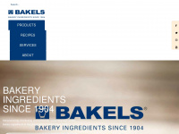 bakels.in Webseite Vorschau