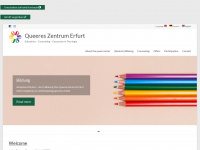 queeres-zentrum-erfurt.de Webseite Vorschau