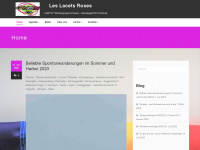 lacets-roses.ch Webseite Vorschau