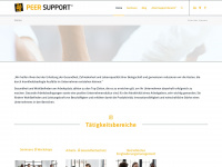 peer-support.de Webseite Vorschau