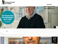 literaturstadt.ch Webseite Vorschau