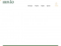 nuvio-gmbh.ch Webseite Vorschau