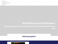 schifffahrtsschule-süssenbach.de Webseite Vorschau