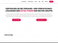 mayer-gruppe.com Webseite Vorschau