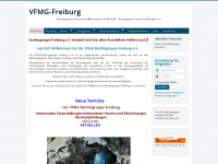 vfmg-freiburg.de Webseite Vorschau