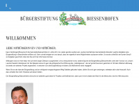 buergerstiftung-biessenhofen.de Webseite Vorschau