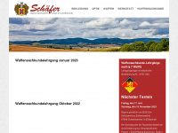 waffen-landhausmode-schäfer.de Webseite Vorschau