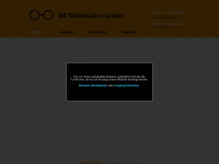 bedistribution.ch Webseite Vorschau