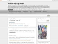 krebs-newsletter.blogspot.com Webseite Vorschau