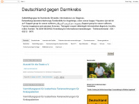 deutschland-gegen-darmkrebs.blogspot.com Webseite Vorschau