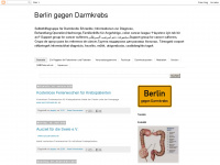 berlin-gegen-darmkrebs.blogspot.com Webseite Vorschau