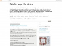 bielefeld-gegen-darmkrebs.blogspot.com Webseite Vorschau