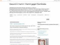 hamm-gegen-darmkrebs.blogspot.com Webseite Vorschau
