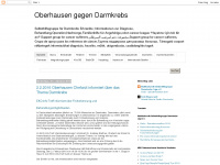 oberhausen-gegen-darmkrebs.blogspot.com Webseite Vorschau