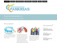 pankreashilfe.de Webseite Vorschau