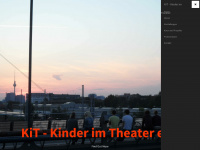 kinder-im-theater.de Webseite Vorschau