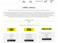 urbn-jungle.de Webseite Vorschau