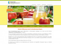 fruchtsaft-bayern.de Webseite Vorschau