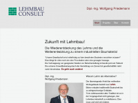 lehmbau-consult.de Webseite Vorschau