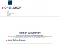 open9-onlineshop.de Webseite Vorschau