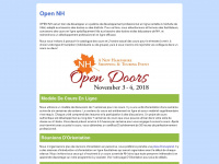 opennh.org Webseite Vorschau