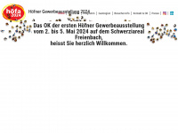 hoefa.ch Webseite Vorschau