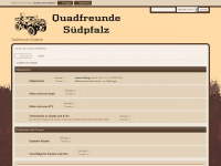 quadfreunde-südpfalz.de Webseite Vorschau