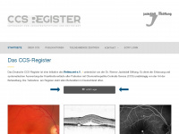 ccs-register.de Webseite Vorschau