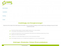 vario-energy.at Webseite Vorschau