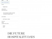 die-101-future-hospitality-days.com Webseite Vorschau