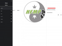 hemp420.de Webseite Vorschau