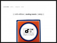 analogmania.ro Webseite Vorschau
