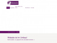 kawa.co.at Webseite Vorschau
