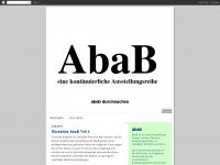 ababprojekt.blogspot.com Webseite Vorschau