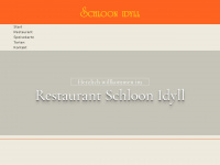 restaurant-schloonidyll.de Webseite Vorschau