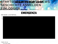 emergenza.live Webseite Vorschau