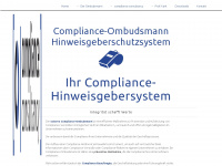 ombudsmann-compliance.com Webseite Vorschau