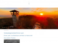kirner-land.de Webseite Vorschau