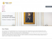 palais-palffy.com Webseite Vorschau