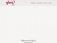 gleis2-niebuell.de Webseite Vorschau