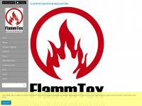 flammtex.de Webseite Vorschau