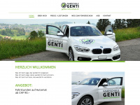 gentis-fahrschule.ch Webseite Vorschau