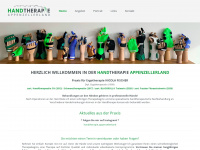handtherapie-appenzellerland.ch Webseite Vorschau