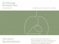 dr-kremser-pirz.at Webseite Vorschau
