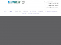 memotec-rehatechnik.de Webseite Vorschau
