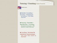tutoring-statistics.com Webseite Vorschau