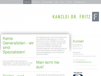 kanzlei-fritz.com Webseite Vorschau