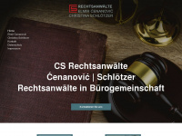cs-anwaelte-bamberg.de Webseite Vorschau
